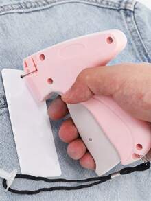 1 + 1000pcs Clothes Repair Sewing Gun Kit, Portable Clothing Mending Sewing Machine, Quick Stitch Gun, Mini Sewing Gun, Fast Mending Clothes Quilt Sewing Gun, Sewing Binding Machine