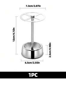 1pc Stainless Steel Toothbrush Holder, Multi-Functional Toothpaste Stand And Storage Organizer Home Bathroom Decor Fall Decor Back To School