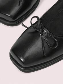 CUCCOO DOLLMOD Giày bốt cổ thấp màu đen Daphne dành cho nữ, thích hợp cho mùa thu/đông. - màu đen - Xem 7