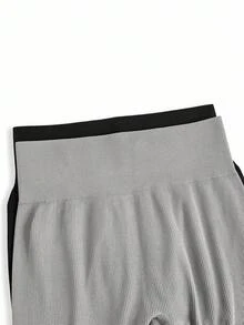 Easithlete 2件套无缝运动紧身裤 - 彩色 - 查看 7