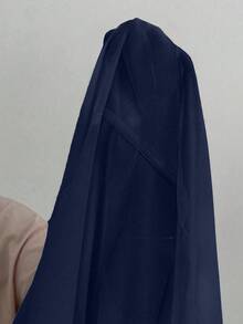 SHEIN Robe de maternité fendue haute aux épaules dénudées de couleur unie