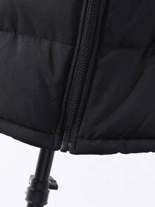 SHEIN 1pc Tween Girl Mid-Length Long Sleeve Padded Coat, Plush Lining, Comfortable And Warm, Solid Color Outerwear