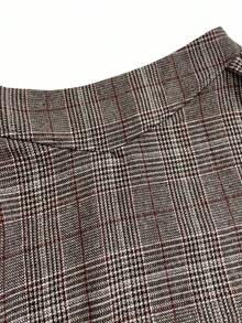 GlowEve CURVE 大码女式格子休闲百搭半身裙