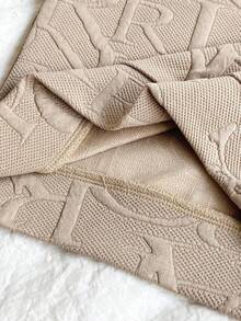 SHEIN Playful Pals 2pcs/Set Toddler Boys' Casual Jacquard Hoodie T-Shirt And Elastic Waist Pants Set, Suitable For Commuting, School, Leisure, Vacation, Sports, Autumn/Winter, 6M-3T, Children's Clothing, Infant Clothing, Infant T-Shirt, Infant Pants Fall Baby Set Autumn Winter Season Baby Boy Beige Outfit Baby Casual Sets Baby Boy Hoodie Set - Khaki - View 8