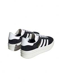 Adidas Gazelle Bold Women's Trainers Black White HQ6912