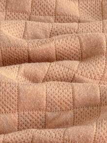 Loomiva Áo nỉ chui đầu cổ tròn họa tiết đính vải cho bé trai - Màu Khaki - Xem 4
