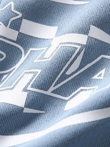 JNSQ 青少年女孩宽松拉链连帽长袖运动衫夹克，适合秋冬日常穿着、户外活动、度假、街头服饰、派对和休闲 - 淺藍色 - 查看 7