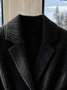 GlowEve Elegant Casual V-Neck Pocket Knit Cardigan Vest For Women