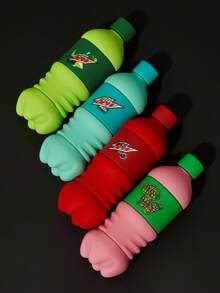 Mountain Dew X SHEIN 4 Buah Magnet Kulkas, Bentuk 3D yang Menarik, Dekorasi Kulkas - MultiWarna - View 2