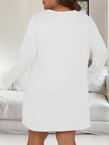 EMERY ROSE Einfache Damenjacke Einfarbig mit langen Ärmeln für den täglichen Gebrauch in Große Größen