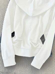 INAWLY Women's Casual Solid Color Sweatshirt