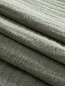 MUSERA 露背吊带深V细节超大露背长裙 春夏吊带裙 度假沙滩装 优雅罩衫 可爱性感度假 伊比沙岛 波西米亚风 婚礼宾客之夜 优雅约会之夜 秋冬夏装 - 綠色 - 查看 8