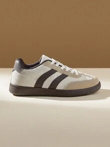 CUCCOO EASI 2024 Nuevos tenis casuales versátiles de primavera para mujer, zapatos planos blancos - Multicolor - Ver 3