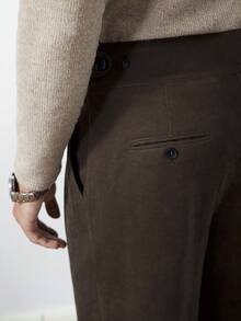 Core Aspect 男士棕色休闲锥形裤 - 鏽棕色 - 查看 6