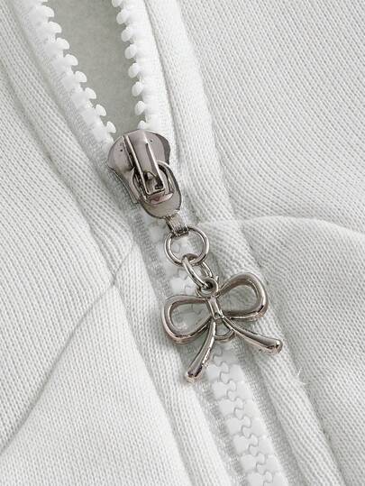 Kawaii sweat-shirt à capuche décontracté pour femmes avec empiècement en dentelle contrastée et volants sur le devant