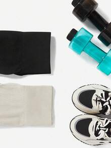 Easithlete 2 Packs Ribbed  Leggings For Women- High Waisted Tummy Control Butt Lifting Slim Waist  Yoga Pants  For Workout Athletic Running Cycling Yoga Pickleball Exercise Casual Shapewear Leggings Leggings Pack Leggings Seamless Leggings Multipack - Multicolor - View 7