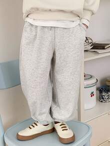 DAZY 女童休闲运动裤 - 灰色 - 查看 1