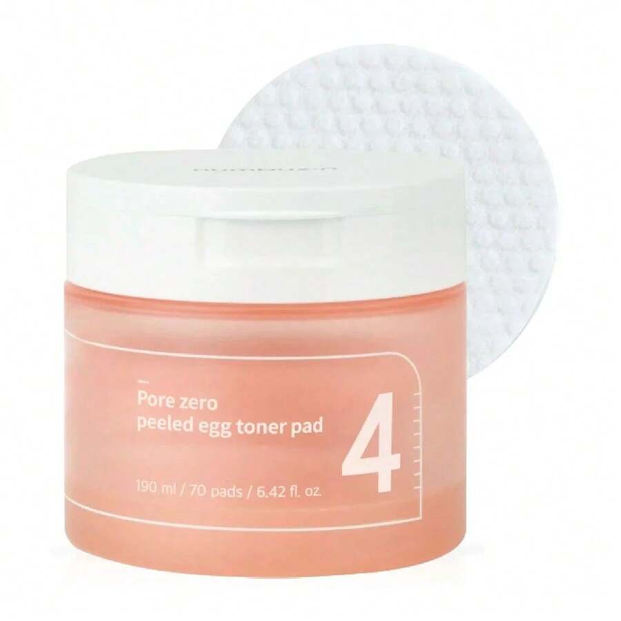 NUMBUZIN NO.4 PORE ZERO PEELED EGG TONER PAD (190ML *70EA ) - Multicolor - View 1