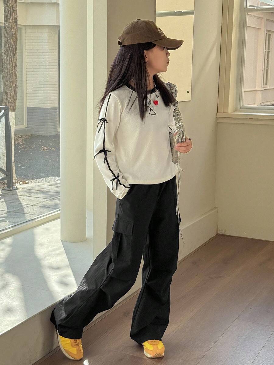 DAZY Tween Girls T-Shirt Set, Autumn