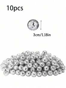 20 件镜面迪斯科球装饰狂欢节迷你小迪斯科球悬挂装饰反光球适用于 70 年代迪斯科主题派对树生日婚礼