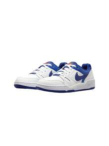 Nike Full Force Low Men's Sneakers Blue FB1362 - Summit White/Racer Blue/Summit White/Deep Royal Blue - View 2