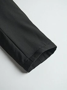 SHEIN Clasi Bộ đồ đi làm thời trang tối giản cho nữ cỡ lớn - màu đen - Xem 4