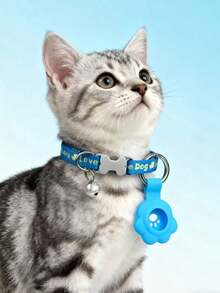 PETSIN 1 Stück Haustier-Tracker-Schutzband; Haustier-Tracker-Schutz; verstellbare Größe Halsband; tragbarer abnehmbarer Tracker-Schutz; Haustier-Halsband; Haustier - Verschiedenfarbig - Übersicht 22