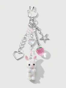 ROMWE Kawaii Keyrings & Keychains - Multicolor - View 2