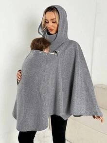 SHEIN Fall Clothes,Autumn Clothes,Maternity Autumn/Winter Clothes Maternity Casual  3-In-1 Casual Maternity Nursing Jacket For Winter Women S Fall Clothes Women Sweaters Maternity Sets Women Winter Clothes Maternity Clothes Fall Winter