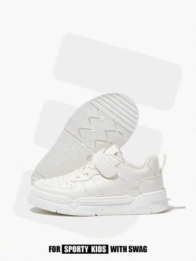 JNSQ 1 Pair Fashionable Casual All-Match Versatile Comfortable Soft Bottom Lightweight Lace-Up Flat Athletic Sneakers, Breathable Mesh White Casual Shoes For Back To School Season