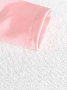 Franclia Vestido de punto elegante rosa con cintura, vestido de mujer para otoño/invierno, vestido de fiesta - Rosa - Ver 5