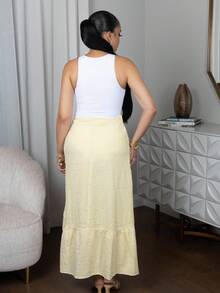 Melissa Matos Body tank unicolor - Blanco - Ver 2