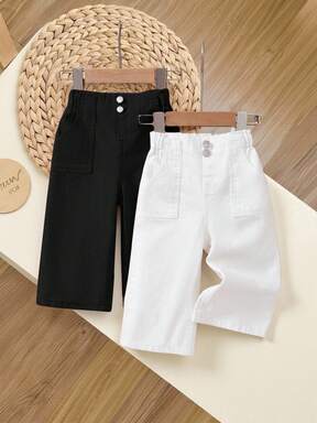 SHEIN بنطلون جينز فضفاض بساق مستقيمة لبنات شاينبيبي، طقم من قطعتين باللون الأبيض والوردي، ملابس كاجوال للربيع والصيف للعطلات والأجواء الريفية والبوهيمية، ملابس شاطئ للبنات، ملابس غربية للشارع، ملابس عيد الربيع، ملابس مهرجانات، بنطلون جينز