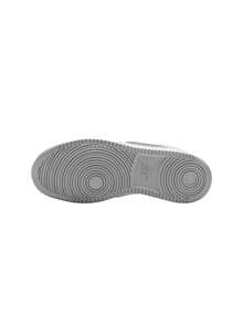 Nike Court Vision Women's Sneakers White/Metallic Silver CD5436-108 - White/Metallic Silver - View 4