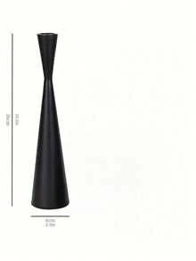 1 pièce Bougeoir de taille dorée, décoration parfaite pour la table de salle à manger, photoshoot de dîner aux chandelles, atmosphère romantique pour anniversaire de mariage, décoration de table de salon à la maison, décoration d'Halloween, du Nouvel An, cadeaux, décoration de maison pour la remise des diplômes, décorations de Noël pour la chambre