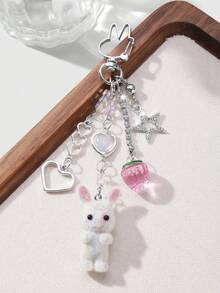 ROMWE Kawaii Keyrings & Keychains - Multicolor - View 6