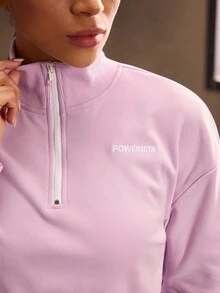 Powerista Women Sports Sweatshirts - Purple - View 6