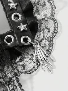 ROMWE Goth 钥匙扣和钥匙链 - 黑色 - 查看 17