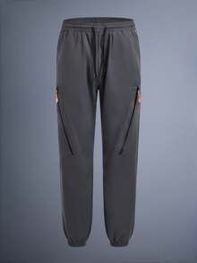 DRIFTMERE Men's Versatile Multi-Pocket Pants, Outdoor Hiking Functional Casual Trousers, Fall & Winter, Sports Casual