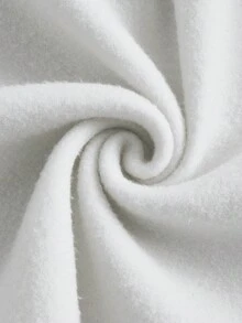 ROMWE Kawaii Women's Contrast Lace Ruffle Trim Zip Front Casual Sweatshirt