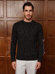 Manfinity Homme Fashionable Blogger Design Couple Floral Mesh Pullover Sweater, Autumn/Winter Men Knit Sweater Knitwear Men Jumpers Cashmere Men S Clothing Men S Knit Floral Snowflake Red Couple Sweater, Christmas Party, Christmas Couple Sweater It Is Great For Couples And Makes An Excellent Gift Idea For Boyfriends Or Husbands Party Sweater