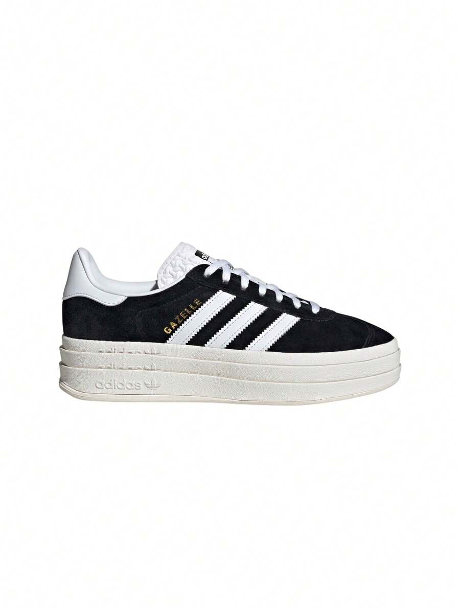 Adidas Gazelle Bold Women's Trainers Black White HQ6912