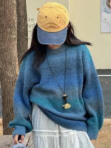 DAZY Tween Girls Crew Neck Sweater, Fall - Multicolor - View 6