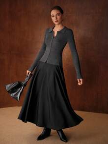 MOTF PREMIUM 修身高领羊毛毛衣，秋冬