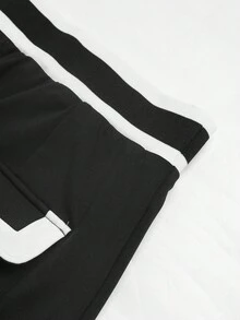 EMERY ROSE Chân váy bút chì đi làm thanh lịch có túi dành cho nữ - màu đen - Xem 4