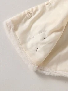 2pcs/Set Toddler Girls' Cute Bow Decor Vest & Dress Outfit, Velvet Ribbed Solid Color Dress With Contrast Color Cardigan Vest, Spring/Autumn Girl S Spring And Autumn Dress Kids Pleated Skirt Sets Girls Skirts Sets Burgundy Dress Kids Girl Autumn And Winter Young Girls Dressse