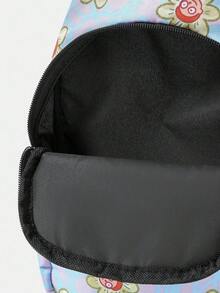 Rick and Morty X SHEIN Unisex Chest Bag Messenger Bag, Multi-Functional Lightweight Simple Chest Pack, Suitable For Outdoor, Hiking, Travel And School, Creative Gift For Friends, Birthday, Christmas, Graduation, Very Suitable For Students And Friends