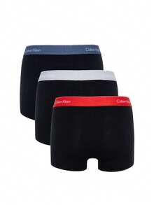 Calvin Klein 3 Pack Men's Boxer Briefs - Black - View 2