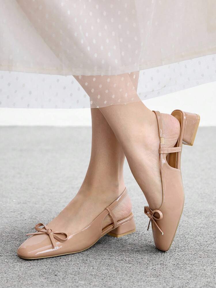 CUCCOO BIZCHIC Chaussures plates polyvalentes et de ville dorées pour femmes