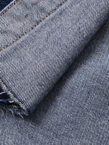 DAZY Girls Denim Collared Shirt